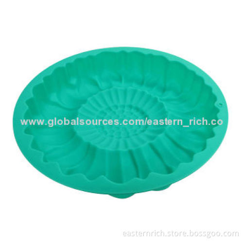 Silicone bake pan, sun flower shape, diameter 29 x 5cm